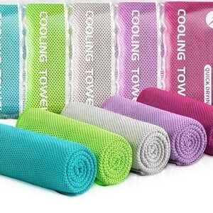 Cooling Towels Set in Multiple Colors